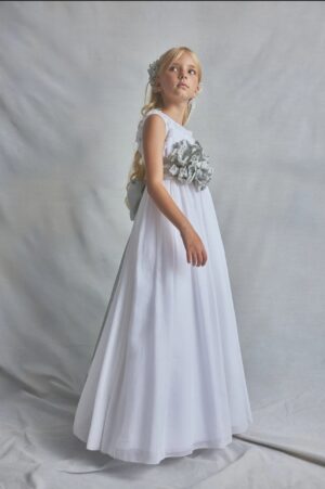 Vestido de comunión para niña. MODELO AINHOA