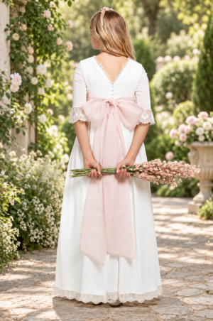 Vestido de comunión para niña. MODELO CLARISSE