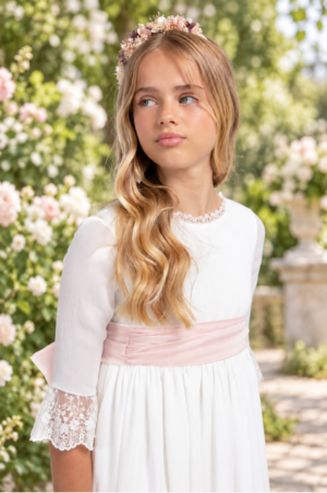 Vestido de comunión para niña. MODELO CLARISSE