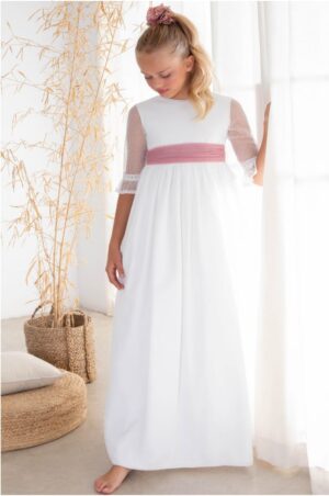 Vestido de Comunión para Niña. Modelo AMELIÉ