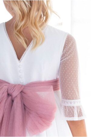 Vestido de Comunión para Niña. Modelo AMELIÉ