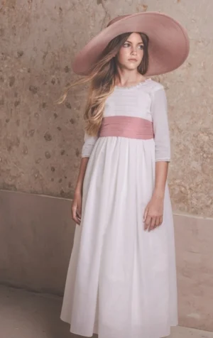 Vestido de Comunión para Niña. Modelo LUDOVICA