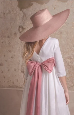 Vestido de Comunión para Niña. Modelo LUDOVICA