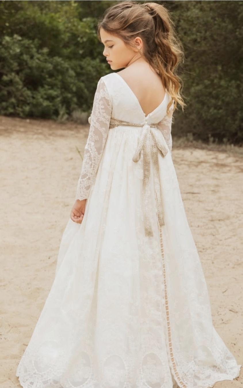 Vestido de Comunión para Niña. Modelo RENOIR