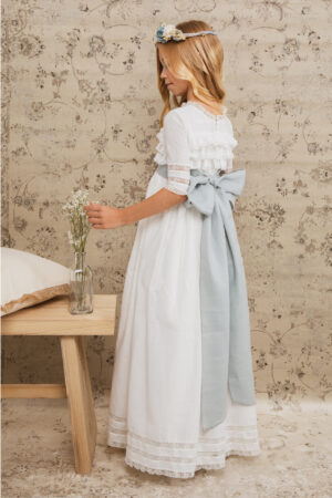 Vestido de comunión para niña. Modelo ABBY