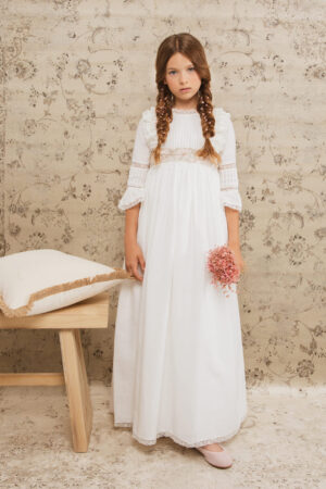 Vestido de comunión para niña. Modelo ALICE
