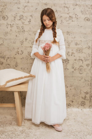 Vestido de comunión para niña. Modelo ALICE