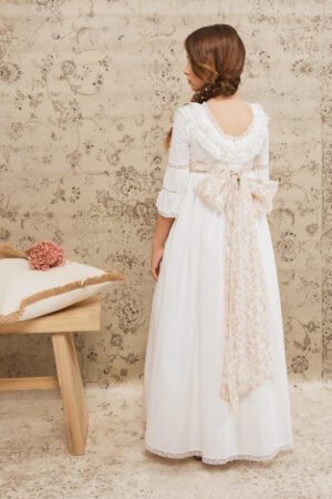 Vestido de comunión para niña. Modelo ALICE