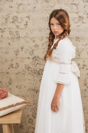 Vestido de comunión para niña. Modelo ALICE