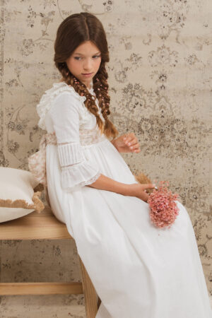Vestido de comunión para niña. Modelo ALICE