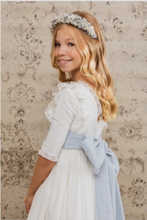 Vestido de comunión para niña. Modelo OLIVIA