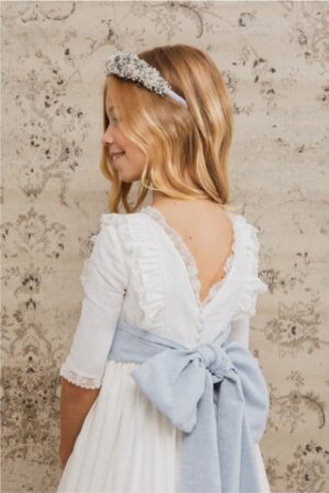 Vestido de comunión para niña. Modelo OLIVIA